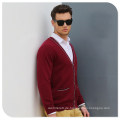 Großhandel Button Cardigan Style 100% Man Cashmere-Pullover